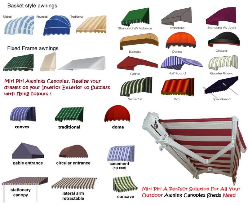 Awnings, Canopies & Sheds